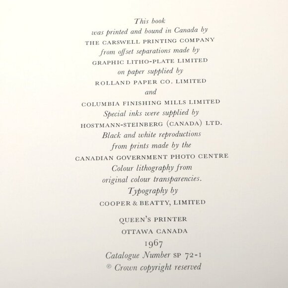 Vintage Canada a Year of the Land Photography Book 1967 National Film Board MCM - Picture 11 of 15